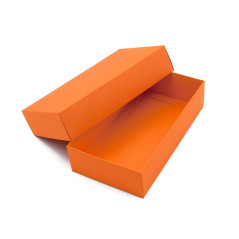 Orange Two Piece Cardboard Gift Box