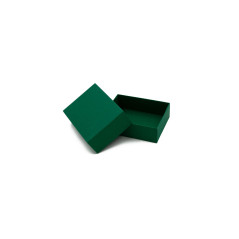 Dark Green Color 2-PC Small Rectangle Gift Box from Cardboard