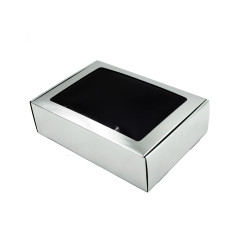 Metallic Silver A4 Size Gift Box