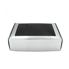 Metallic Silver A4 Size Gift Box