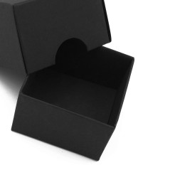 Black Small Square Two Piece Gift Box