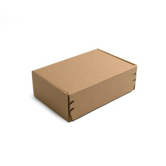 E-commerce Box With Tear-off Adhesive Tape