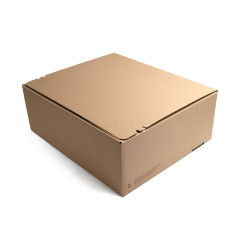 E-commerce Box With Tear-off Adhesive Tape