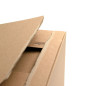 E-commerce Box For Size L Post Terminals With Tear-off Adhesive Tape