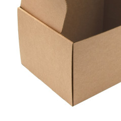 Rectangle Quick Closing Shipping Box of Micro Corrugated Board