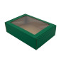 Eco Green A4 Format Box with Window and LINES