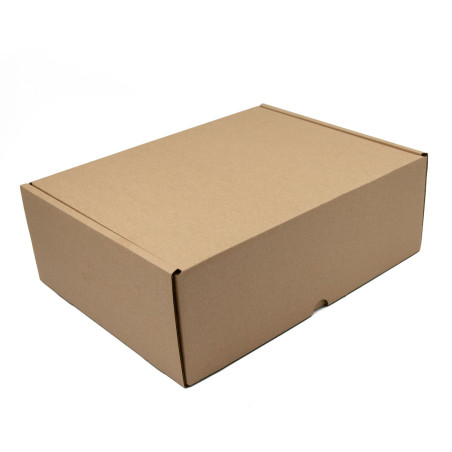 Large Sturdy Natural Brown Shipping Box for Size M Post Terminal