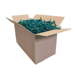 Rigid Dark Green Shredded Paper - 4 mm, 1 kg