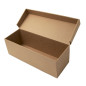 Flip Lid Horizontal Brown Gift Box