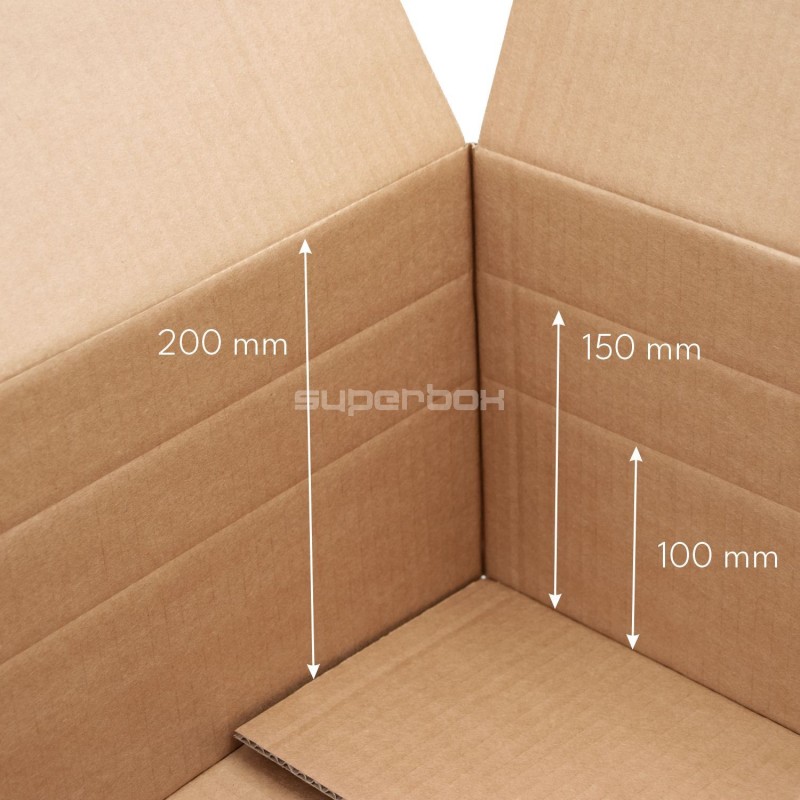 Large Shipping Box with Three Height Levels