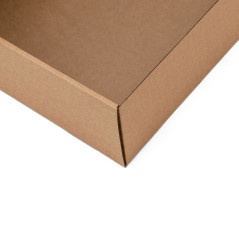 Brown A4 Size Gift Box with Window