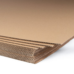 Corrugated cardboard overlay sheets |1200x800 mm | Superbox