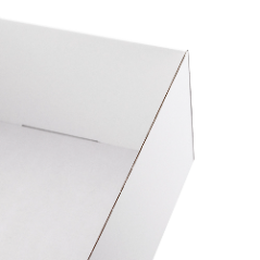 Large White Square Box with a Lida | 300x300x150 mm | Superbox