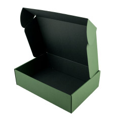 Green A4 format premium box | 305x215x85 mm | Superbox