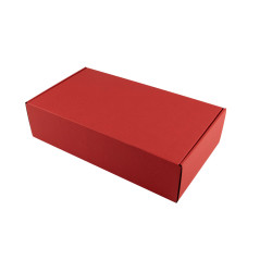 Red Gift Box for Bottle | 340x195x85 mm | Superbox