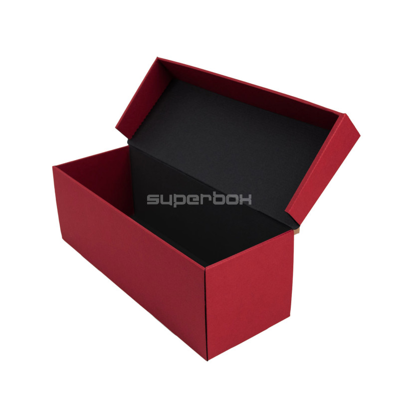 Flip Lid Horizontal Red Gift Box