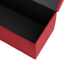 Flip Lid Horizontal Red Gift Box | 335x115x115 mm | Superbox