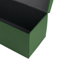 Flip Lid Horizontal Green Gift Box | 335x115x115 mm | Superbox