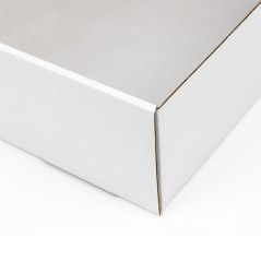 White Large Square Gift Box | 225x235x75 mm | Superbox