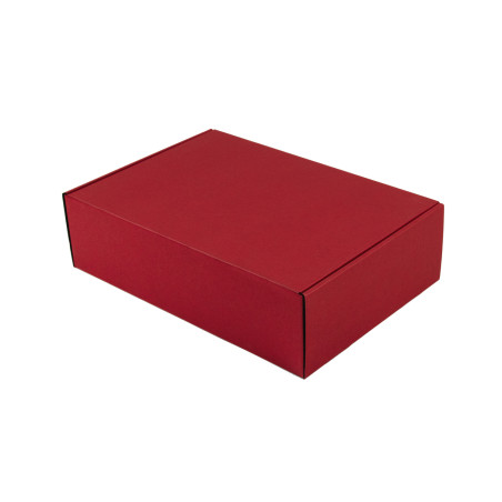 Kirkas punainen A4-kokoinen lahjalaatikko | 305x215x85 mm | Superbox