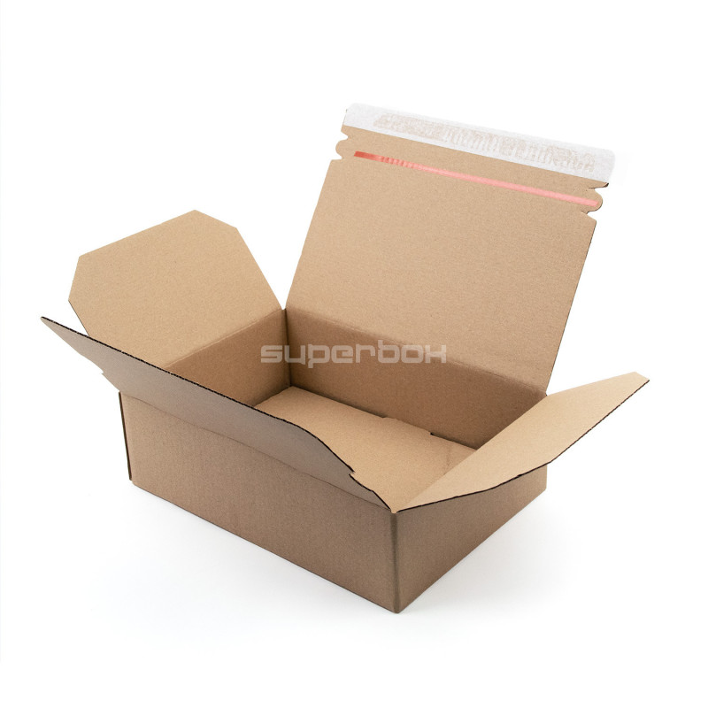 E-commerce A4 Format Box With tear-off Adhesive Tape