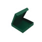 Dark Green Square Box with Recessed Cardboard Lid