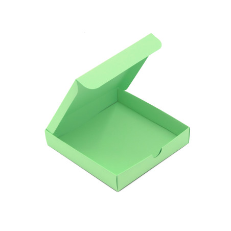 Light Green Square Box with Recessed Cardboard Lid