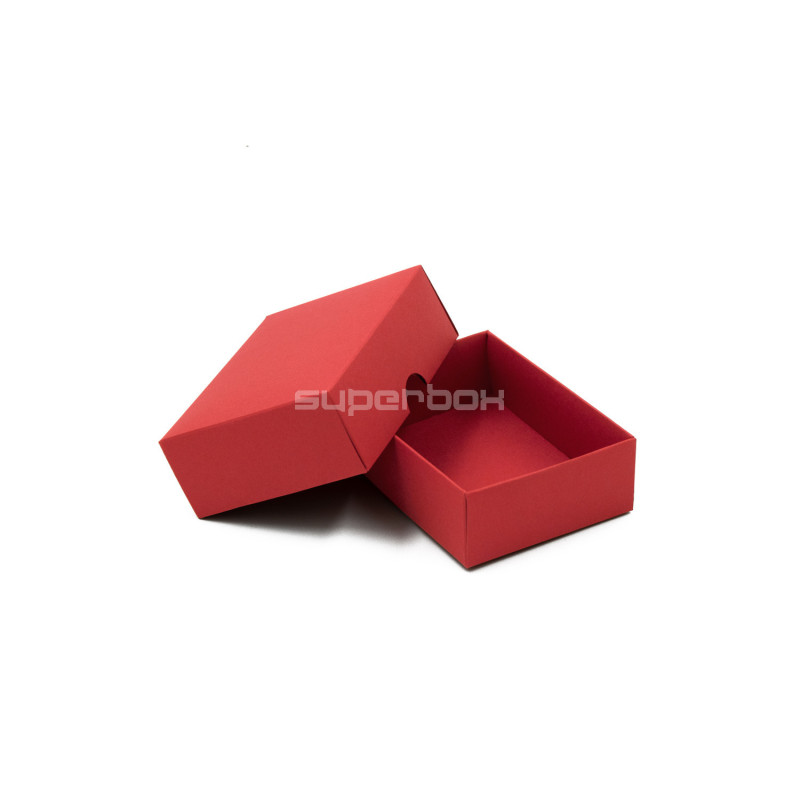 Red Color 2-PC Small Rectangle Gift Box from Cardboard