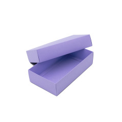 Lilac Two Piece Cardboard Gift Box