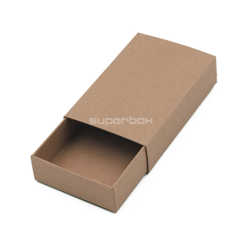 Brown Eco Matchbox Type Gift Box