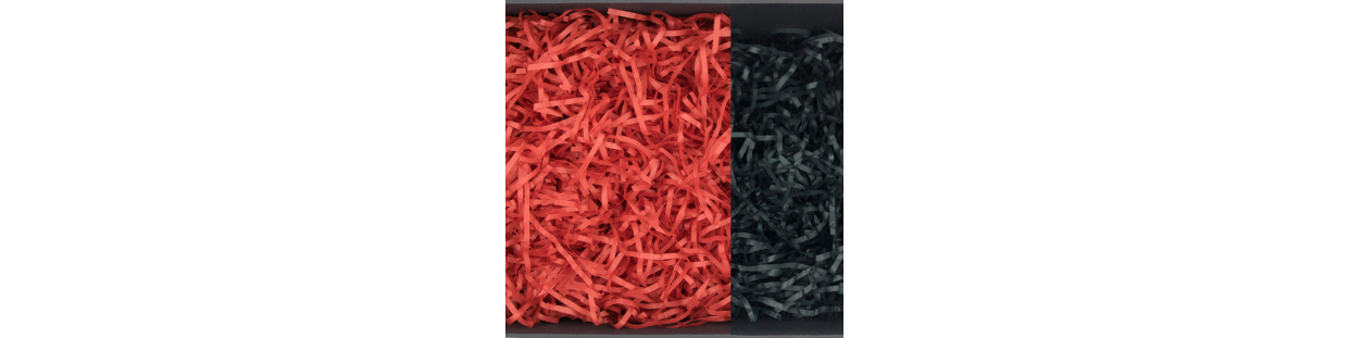 Colored shredded paper | Box fillers | Superbox