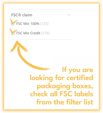 Etsi Superbox-laatikoita FSC-sertifioinnilla